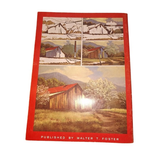 Vintage Landscapes You Can Paint By William Palluth Scrapbook Junk Journal - Picture 6 of 6